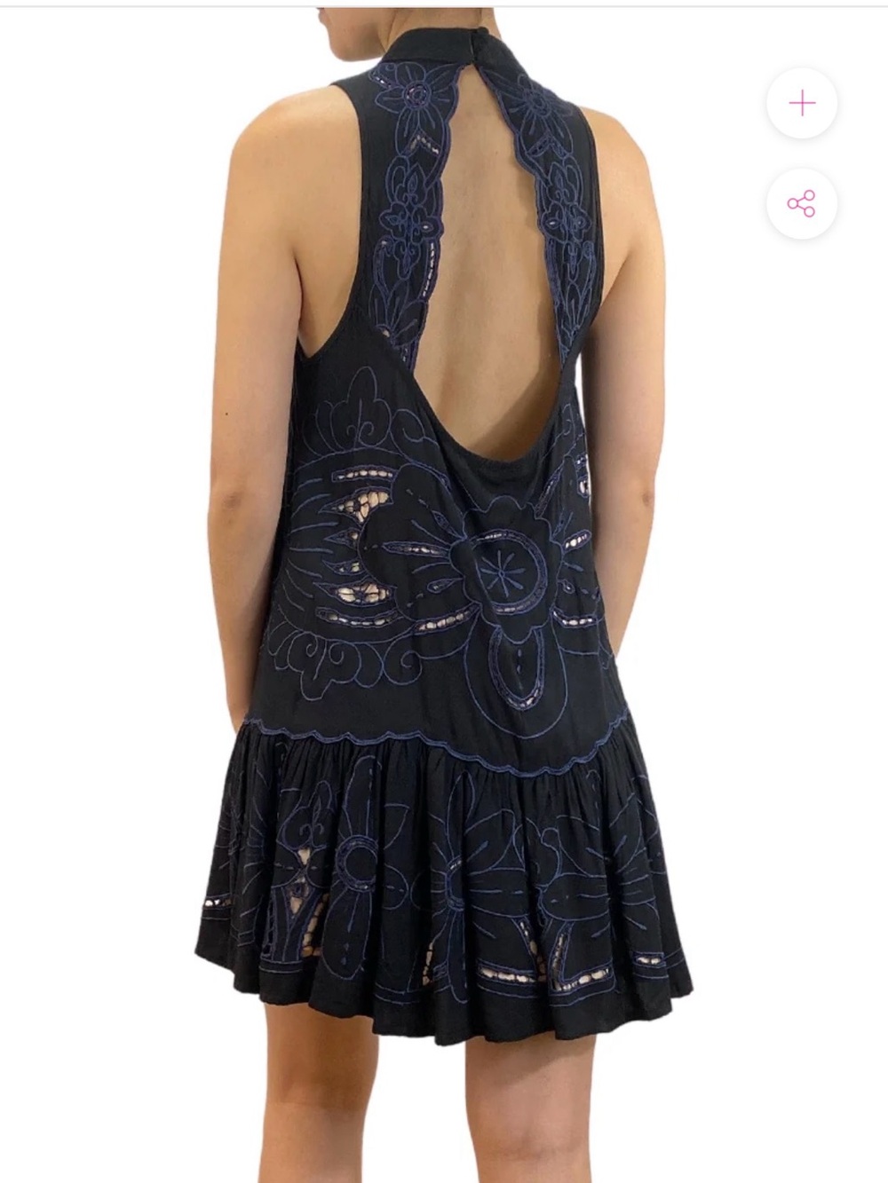 Free People Hot Child Mini Dress S